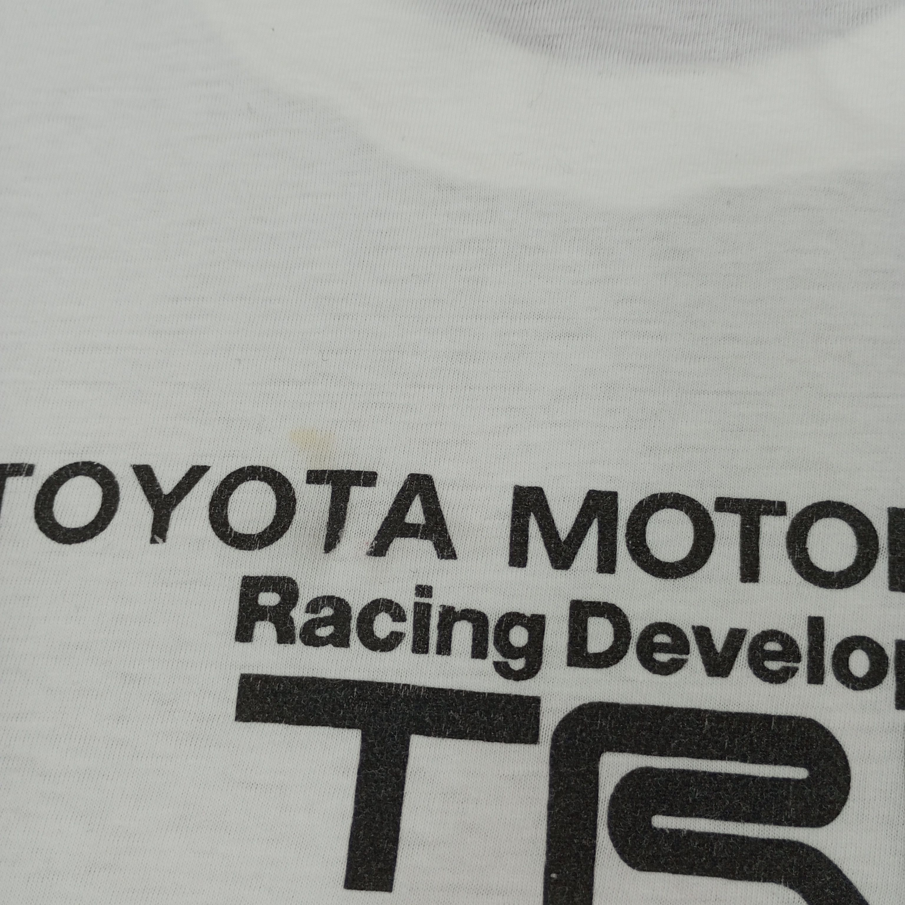 Japanese Brand × Vintage TRD Racing Development Toyota Motor Sports Tshirt Size US L / EU 52-54 / 3 - 5 Thumbnail