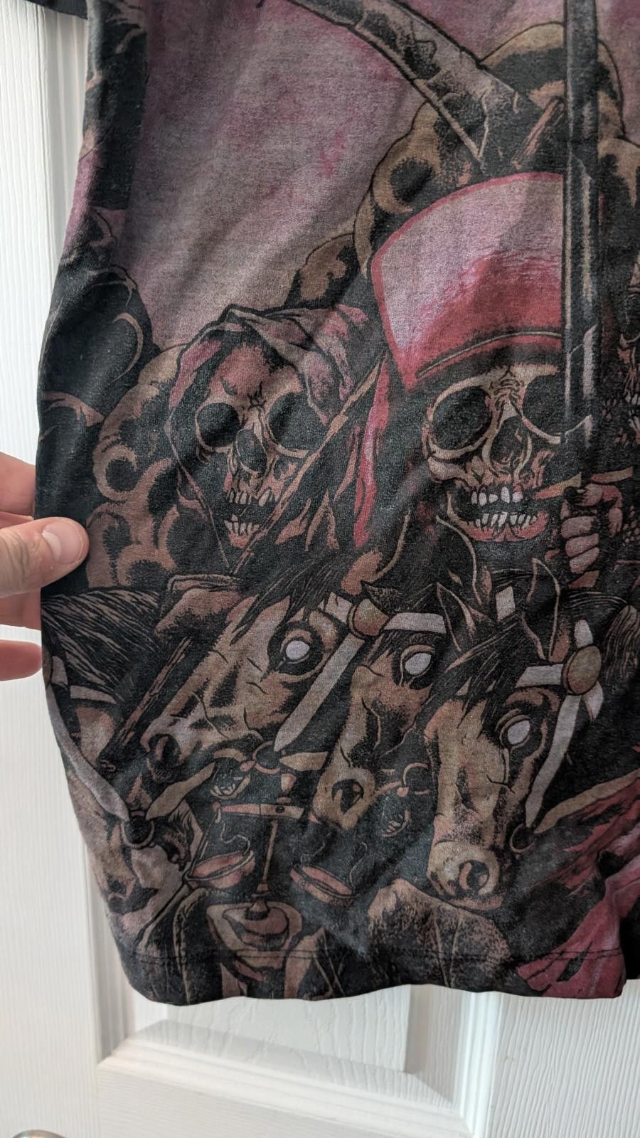 Other Metallica T-Shirt Black Size Small Band 2021 Skull Rider Art Size US S / EU 44-46 / 1 - 2 Thumbnail
