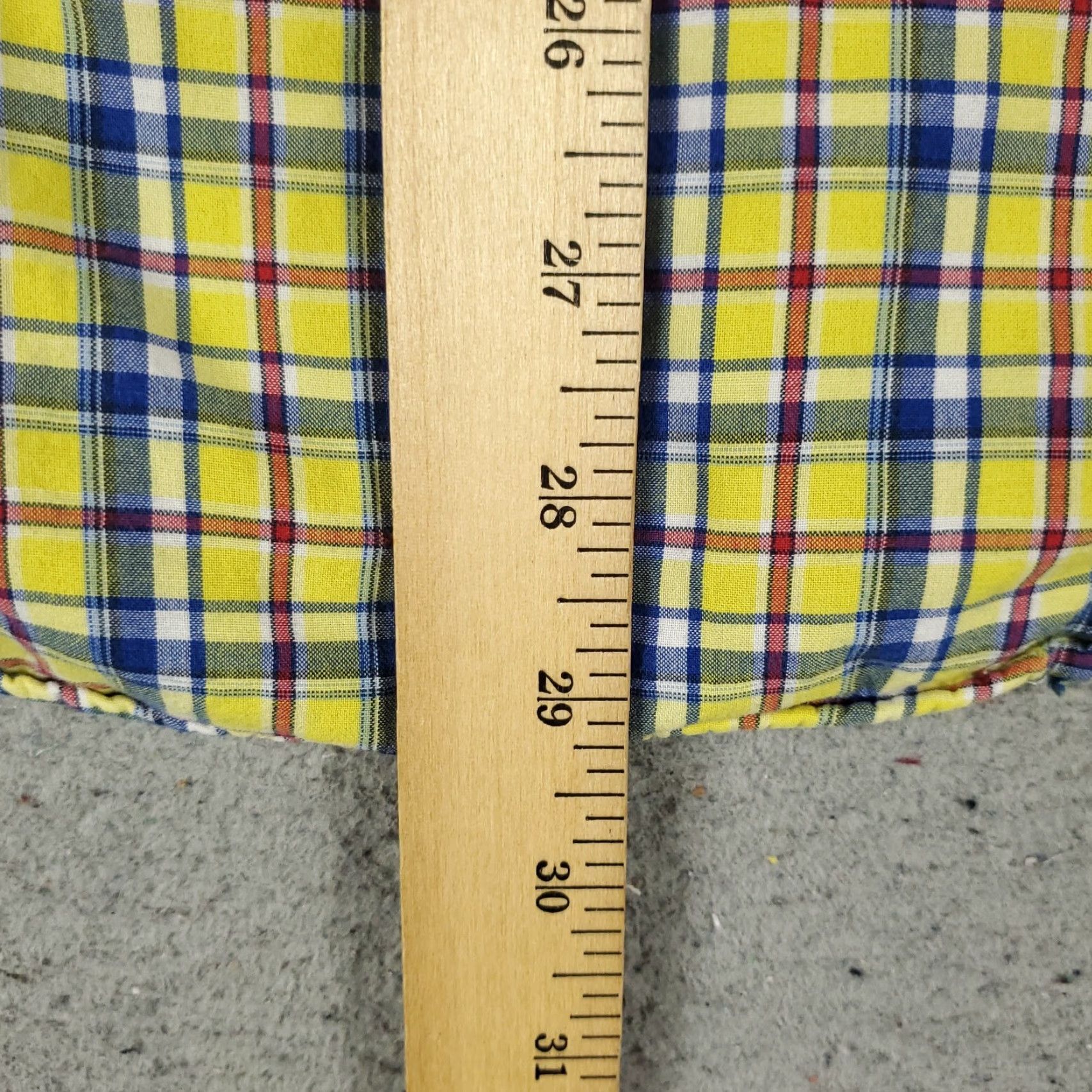 Ralph Lauren Ralph Lauren Shirt Mens Small Yellow Plaid Button-Up Long Sleeve Double Layered Cotton Classic Modern 90s Preppy Mens S Yellow Plaid Button-Down Size US S / EU 44-46 / 1 - 6 Thumbnail