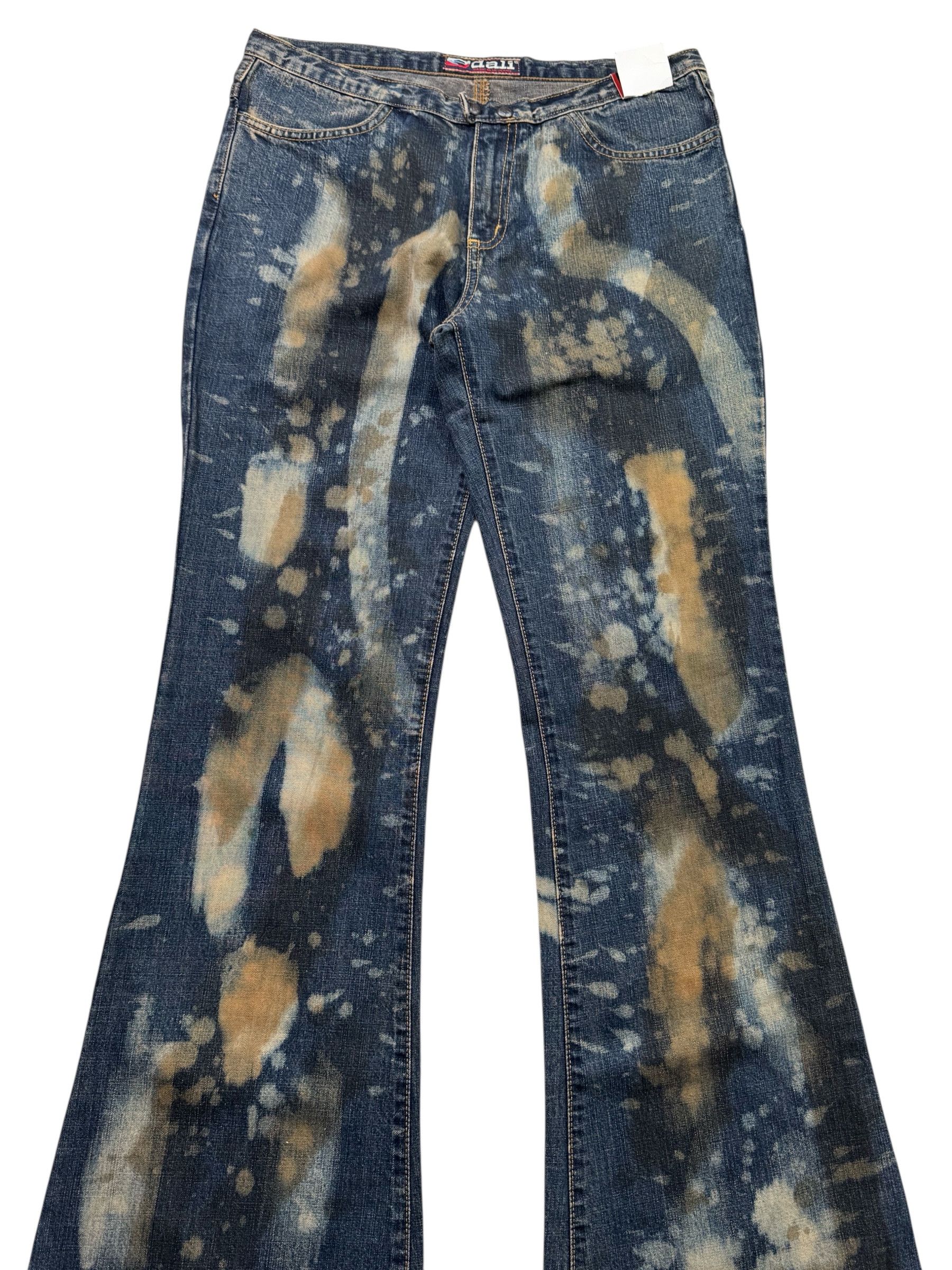 Vintage Vintage Faded Flare Jeans W435(V9) Size US 31 - 2 Thumbnail