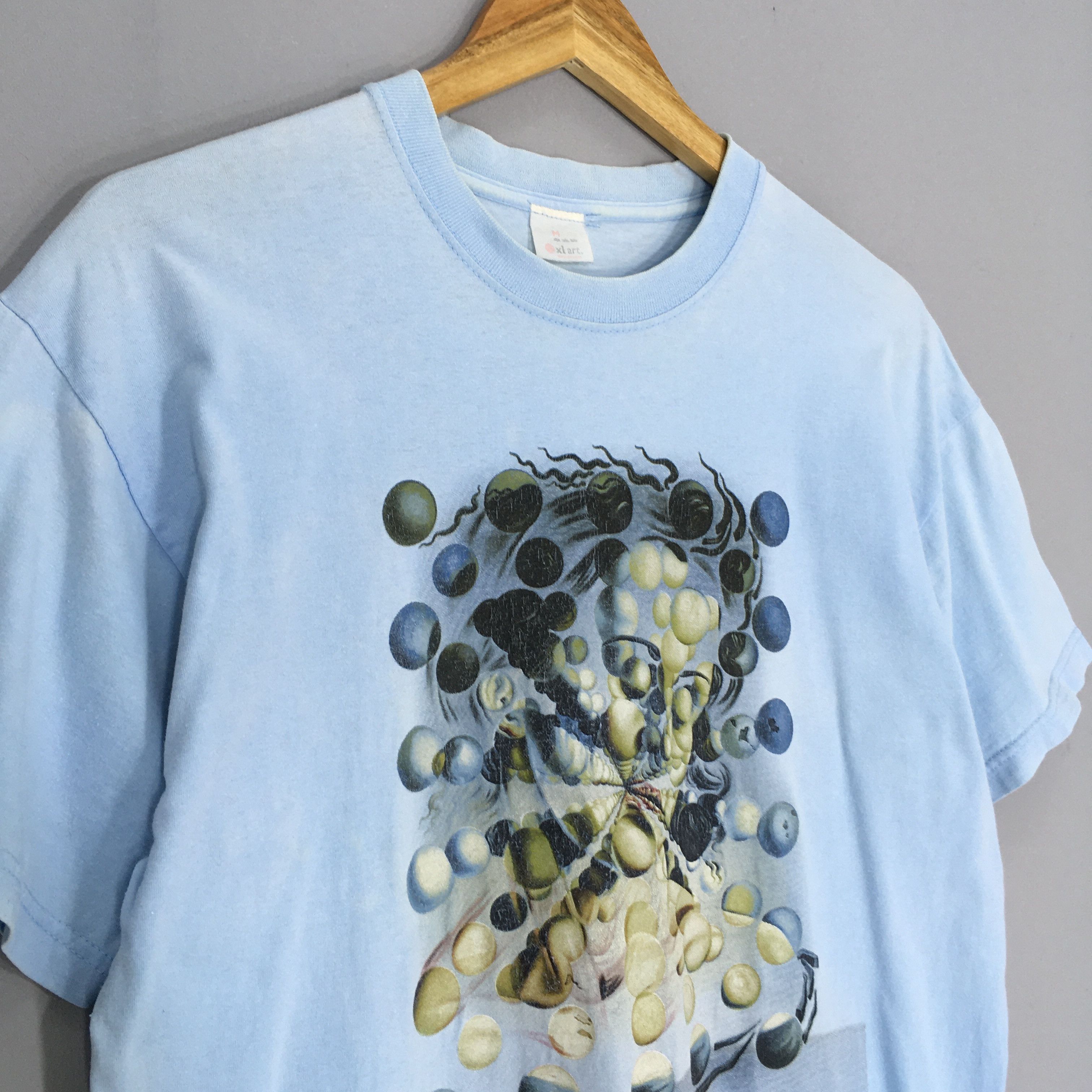 Vintage RARE Vintage Fundació Gala-Salvador Dali Art T Shirt Medium Size US M / EU 48-50 / 2 - 4 Thumbnail