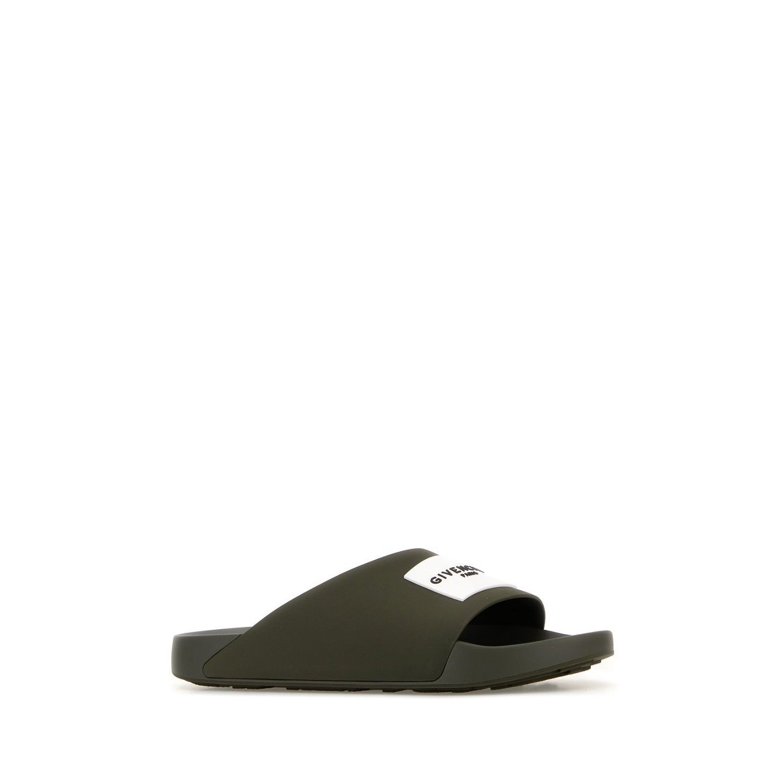 Givenchy GIVENCHY Green Rubber Slides New (Men's size:12;) Size US 12 / EU 45 - 4 Thumbnail