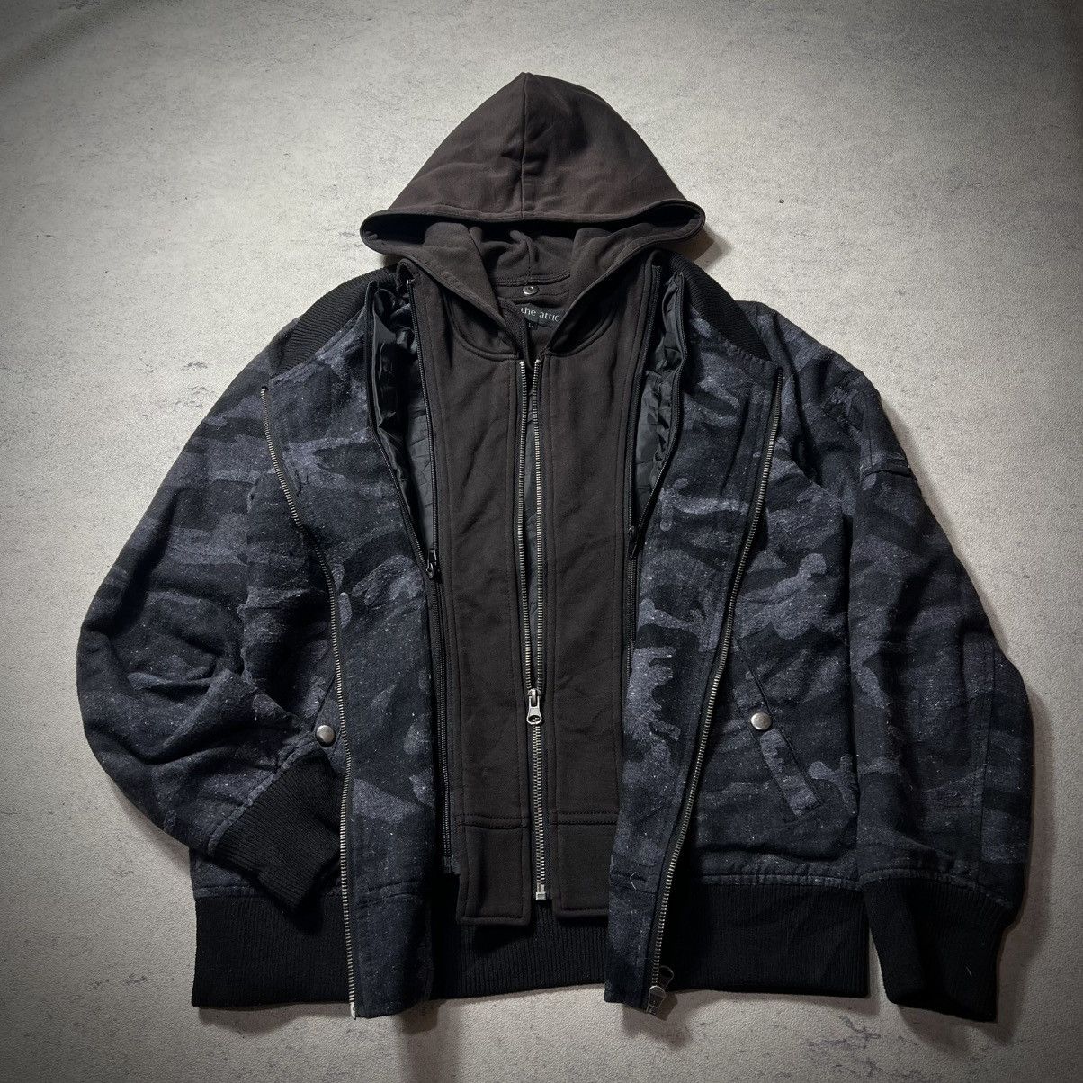 In The Attic In The Attic Grunge Camo Cargo Gothic Punk Lgb Hoodie Size US L / EU 52-54 / 3 - 1 Thumbnail