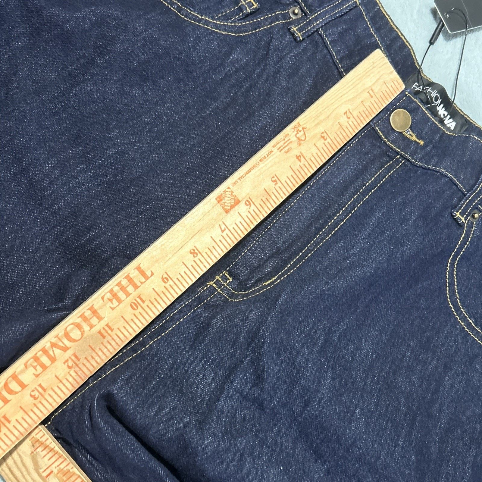 Fashion Nova Deadstock Beyond Baggy Jeans Womens 15 36x32 Hamilton Loose Size 36" / US 14 / IT 50 - 10 Thumbnail