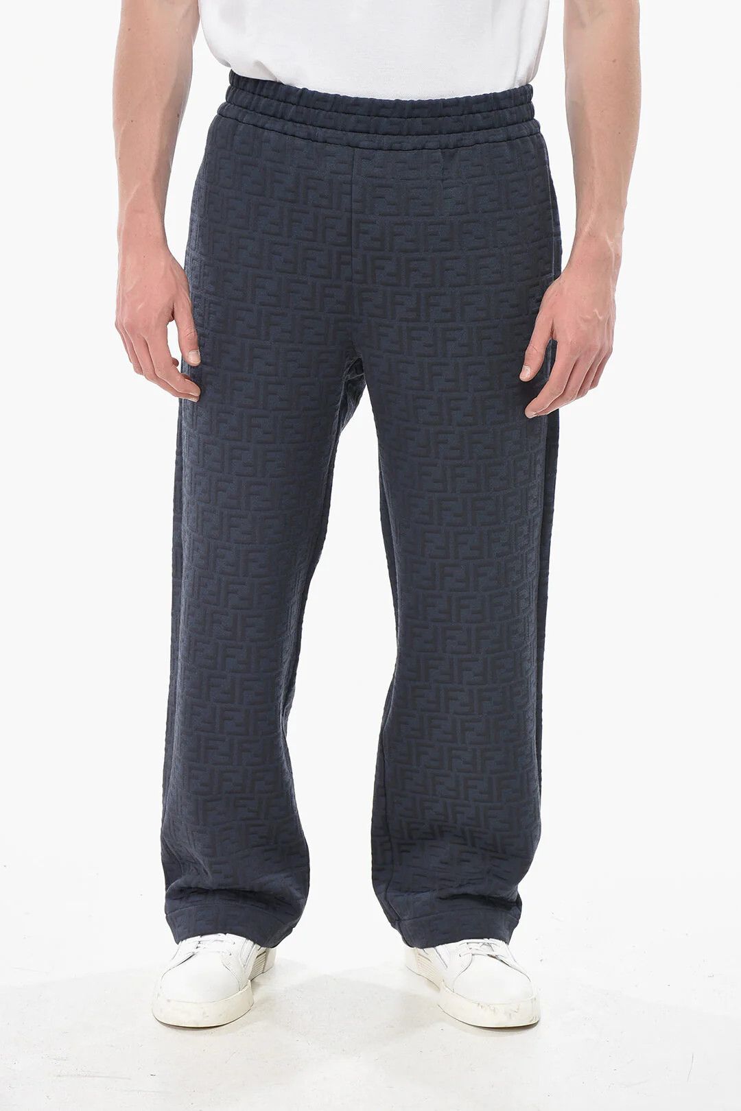 Fendi og1mm0426 Sweatpants & Joggers in Blue Size US 34 / EU 50 - 1 Thumbnail