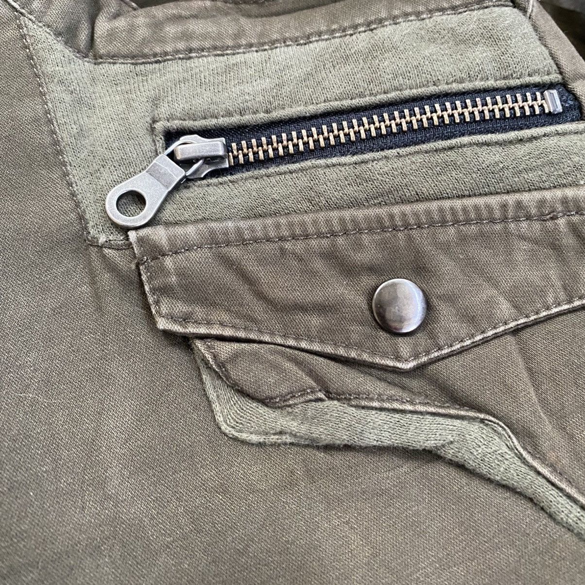 PPFM 2000s PPFM Cargo Punk Style Bondage Multipocket Pants Size US 30 / EU 46 - 5 Thumbnail