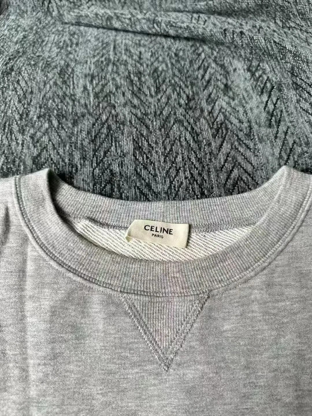 Celine Celine Gray 16 Sweatshirt. Size S / US 4 / IT 40 - 3 Thumbnail