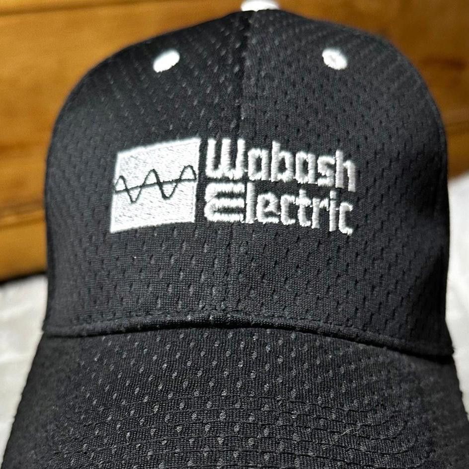 Otto Otto Wabash Electric Black Baseball Cap Unisex Adjustable Size ONE SIZE - 3 Thumbnail