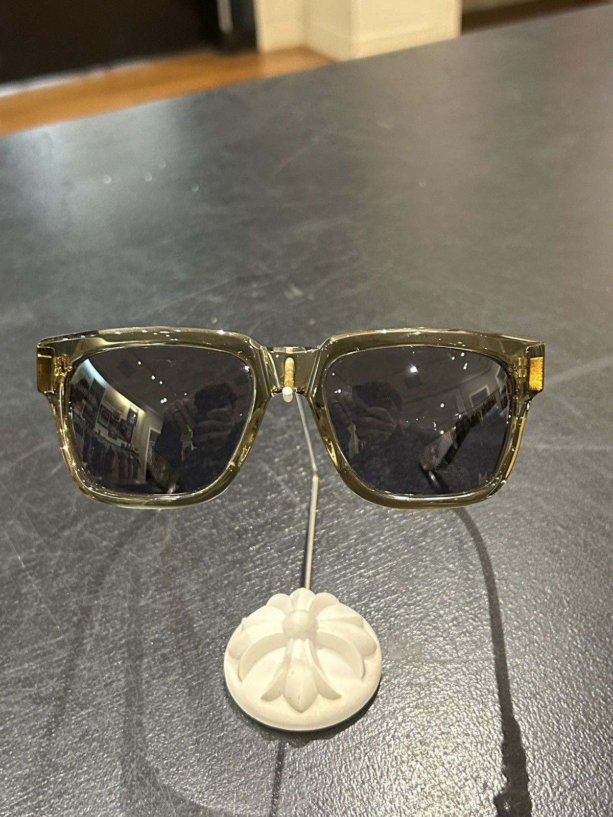 Chrome Hearts Chrome Hearts ‘Box Officer’ Sunglasses Size ONE SIZE - 2 Thumbnail