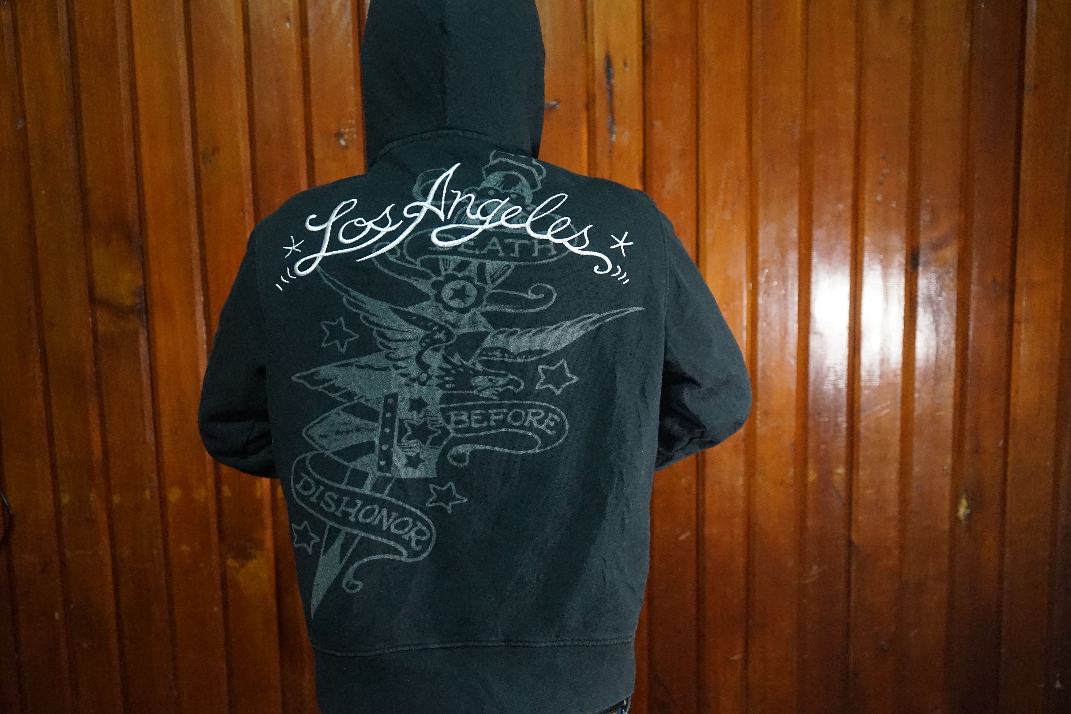 Ed Hardy Ed Hardy Y2K Hoodie Zipper Size US L / EU 52-54 / 3 - 6 Thumbnail