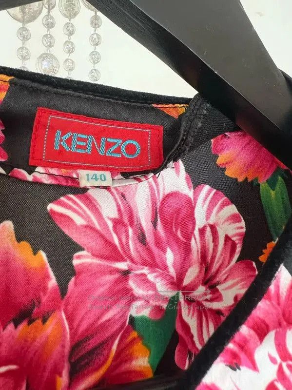 Kenzo Kenzo Floral Print Black Shirt . Size XS / US 0-2 / IT 36-38 - 5 Thumbnail