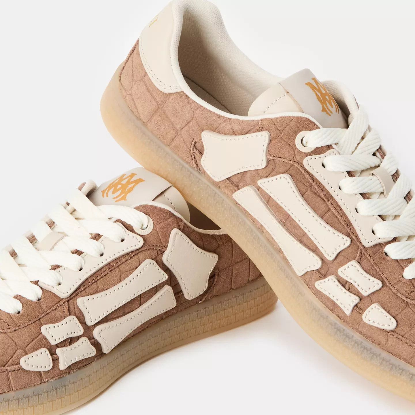 Amiri o1g2r1mq0426 Low-Top Trainers in Malt Size US 8 / EU 41 - 4 Thumbnail