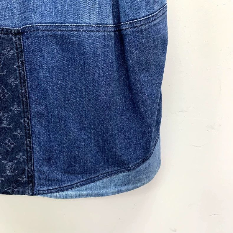 Louis Vuitton Louis Vuitton Sleeveless denim dress with a crewneck in da Size XS / US 0-2 / IT 36-38 - 5 Thumbnail
