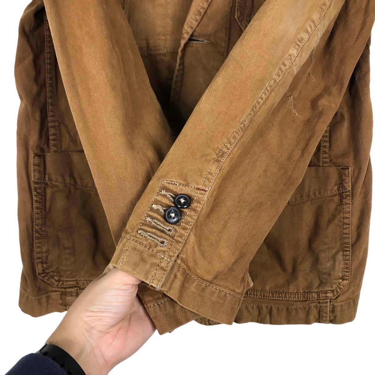 Japanese Brand 🔥Vintage Chore Work Jacket Ball Issey Miyake Japan Size US L / EU 52-54 / 3 - 15 Thumbnail