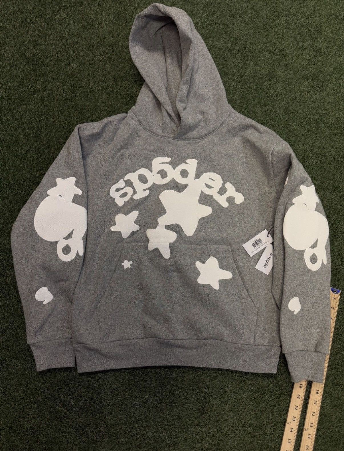 Sp5der Beluga Hoodie Heather Grey