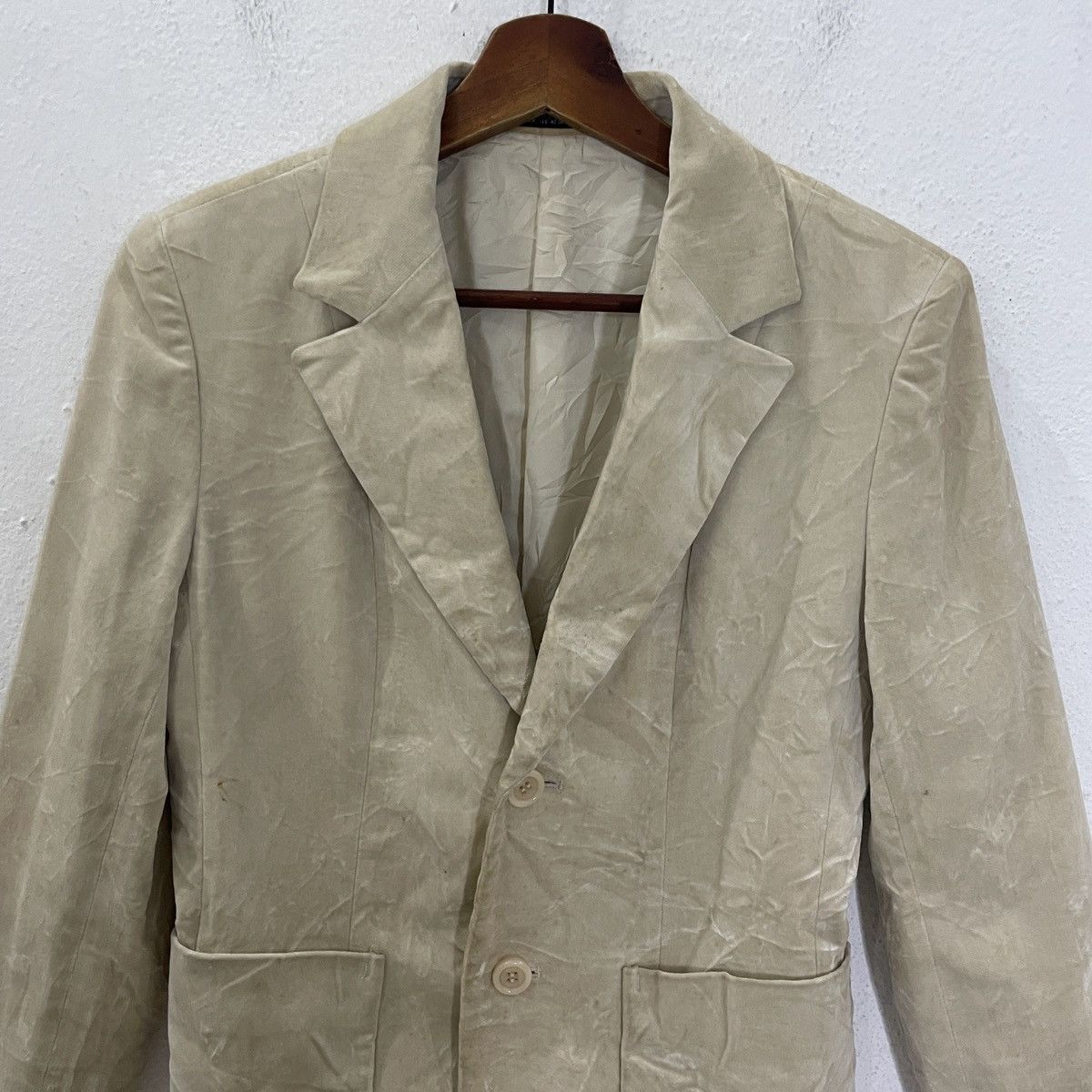 Japanese Brand Vintage Ined By Yohji Yamamoto Coat Jacket Size M / US 6-8 / IT 42-44 - 4 Thumbnail