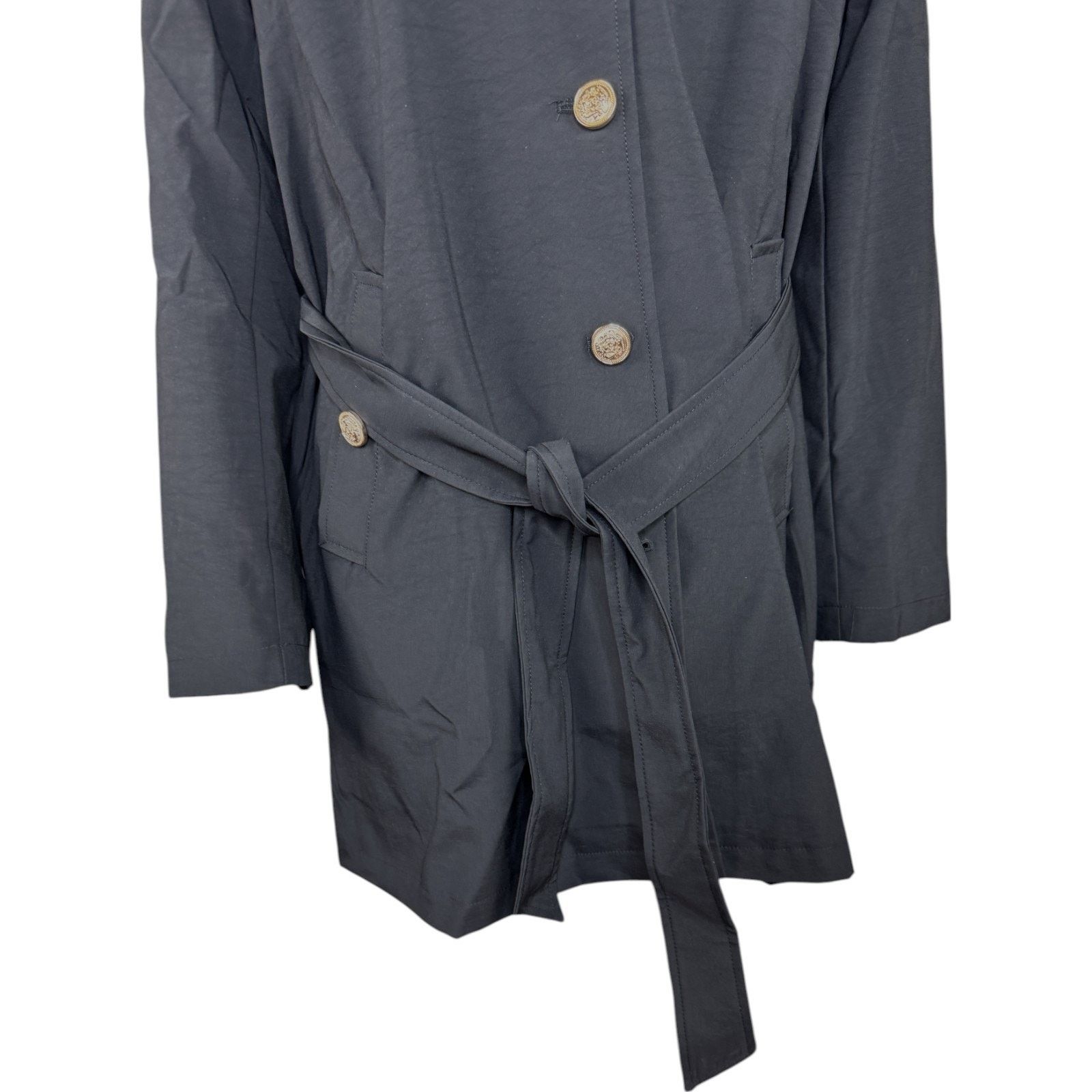 Other Dennis Basso Regular Water Resistant Trench Coat Black XL Size XL / US 12-14 / IT 48-50 - 3 Thumbnail