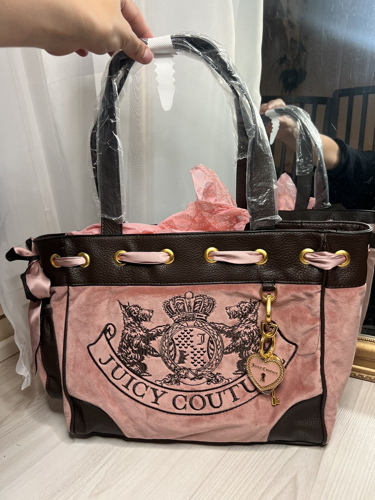 Juicy Couture Purse pink daydreamer 2024 Scotty