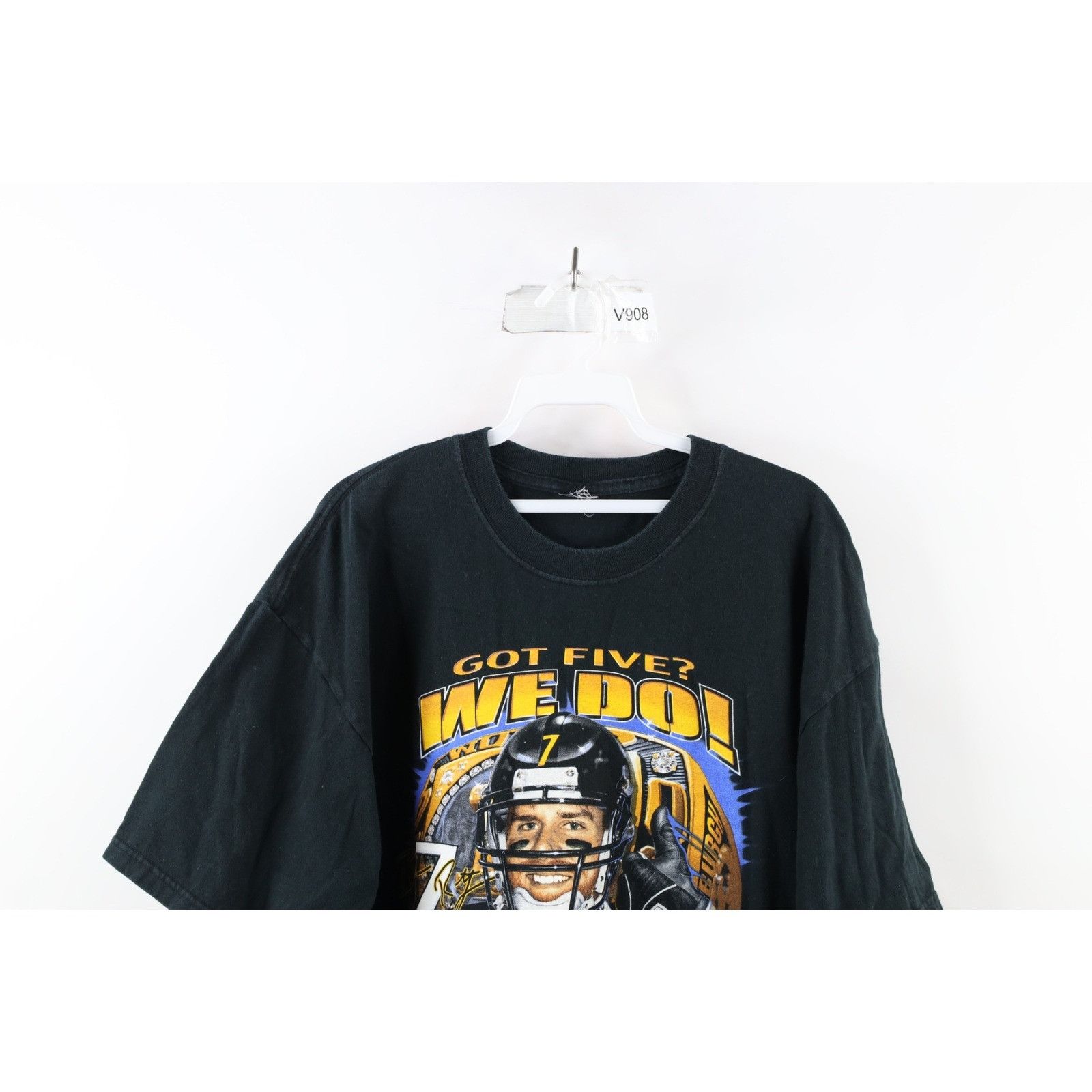 Vintage Vintage Y2K Ben Roethlisberger Pittsburgh Steelers T-Shirt Size US XL / EU 56 / 4 - 2 Thumbnail
