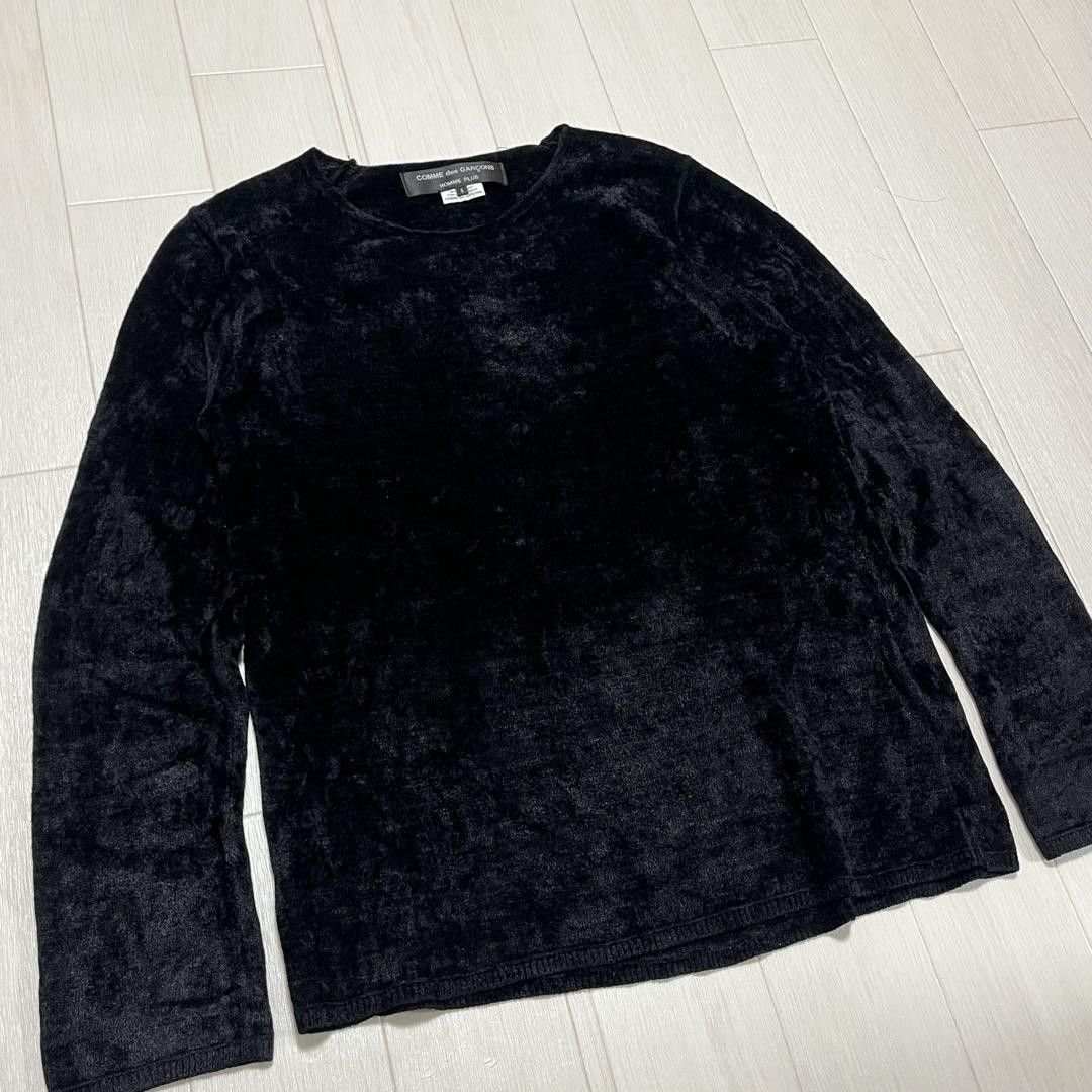 Comme des Garcons COMME des GARCONS HOMME PLUS knit velor Size US S / EU 44-46 / 1 - 3 Thumbnail