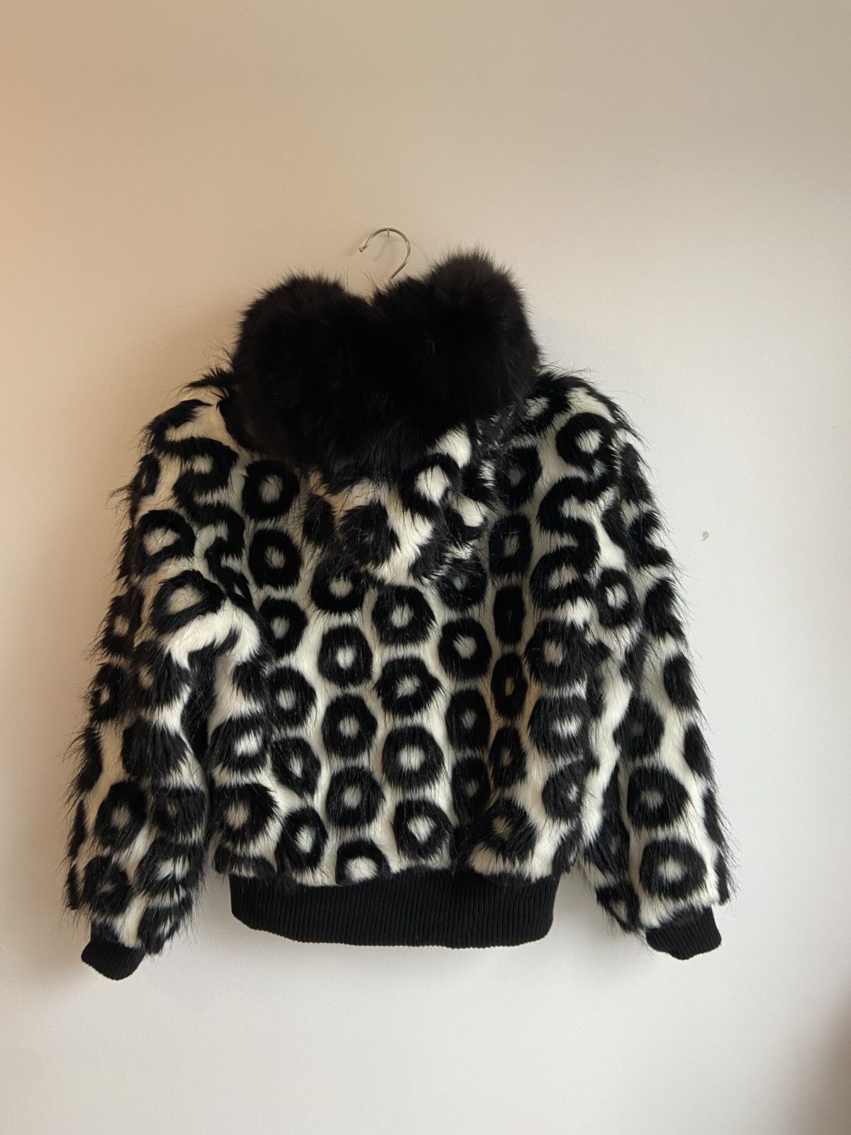 Other M Miller Hooded Faux Fur Jacket Size XS / US 0-2 / IT 36-38 - 4 Thumbnail