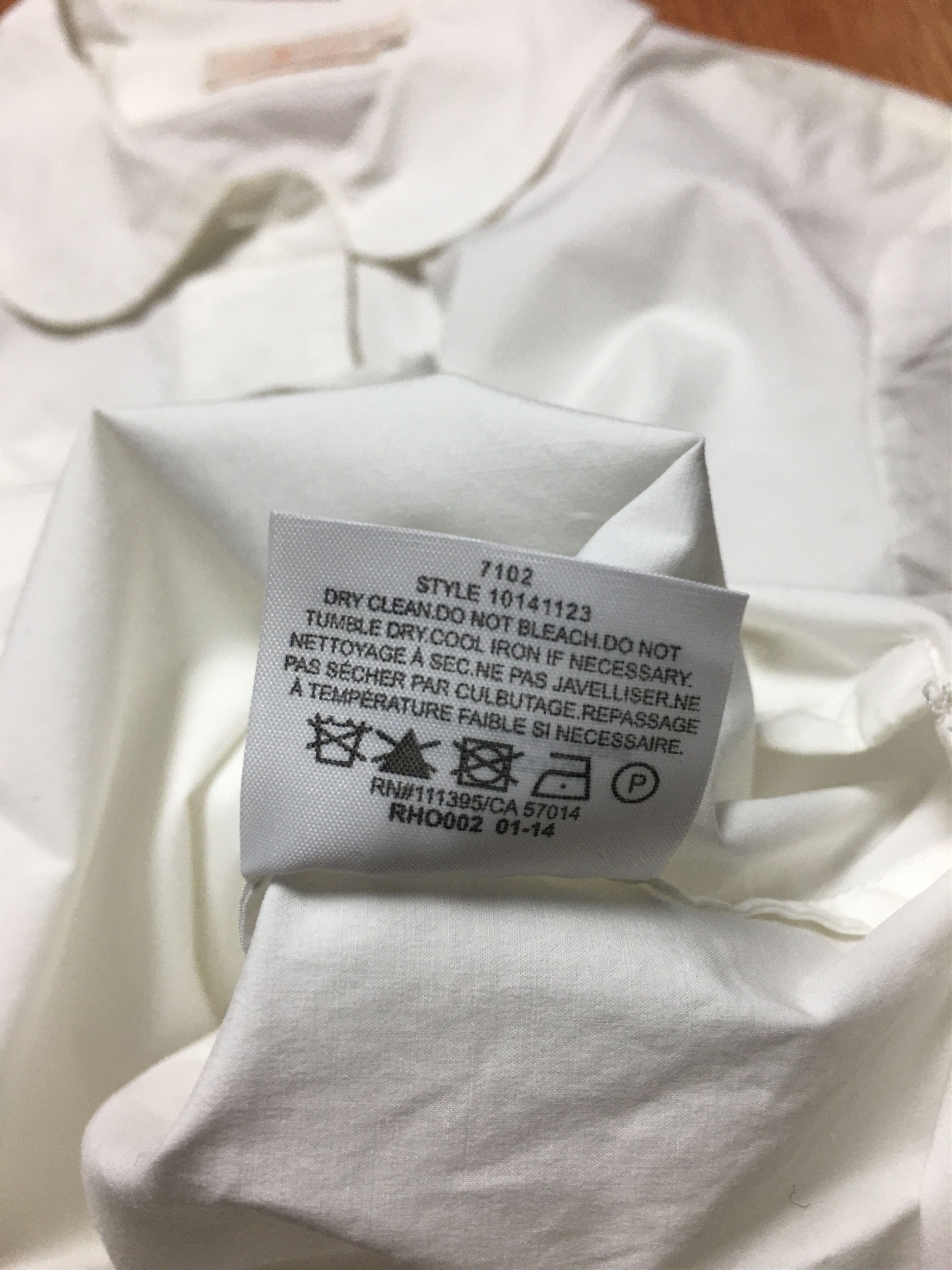 Tory Burch Tory Burch White Cotton Blouse Shirt Size S Size S / US 4 / IT 40 - 9 Thumbnail
