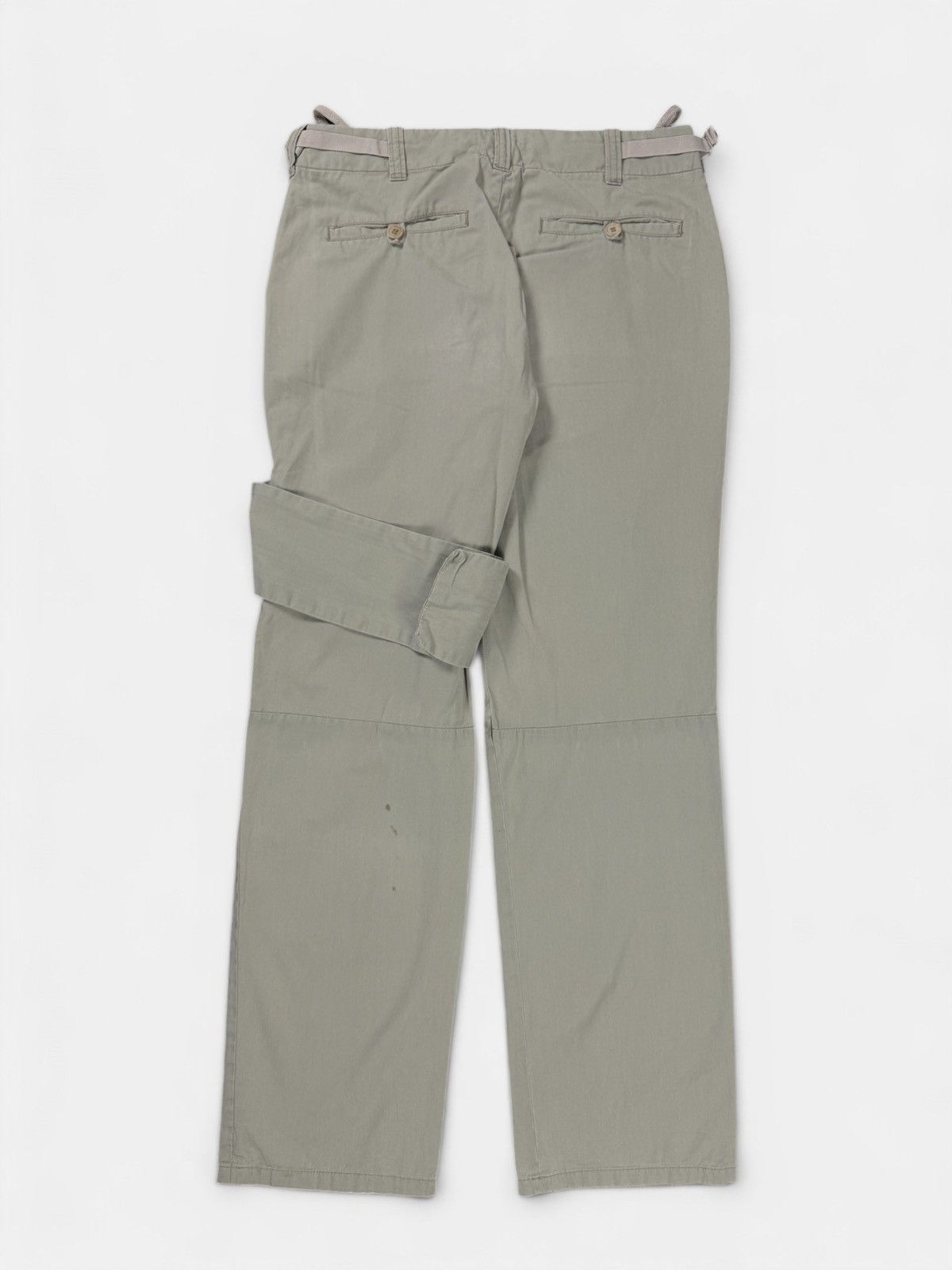 Helmut Lang Helmut Lang - SS04 Bondage Olive Pants Size 27" / US 4 / IT 40 - 4 Thumbnail