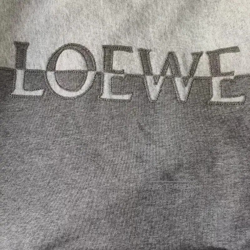 Loewe Loewe Gray Cotton Women's Sweatshirt . Size S / US 4 / IT 40 - 3 Thumbnail