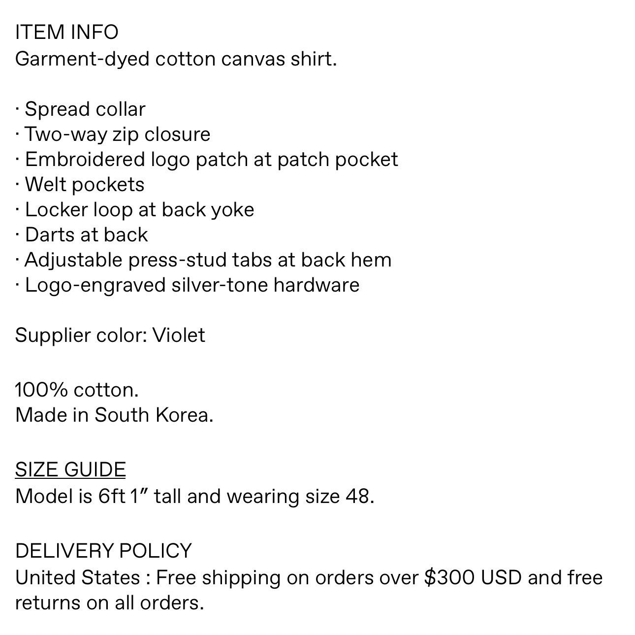 Solid Homme Solid Homme Purple Dyeing Shirt Size US XS / EU 42 / 0 - 7 Thumbnail