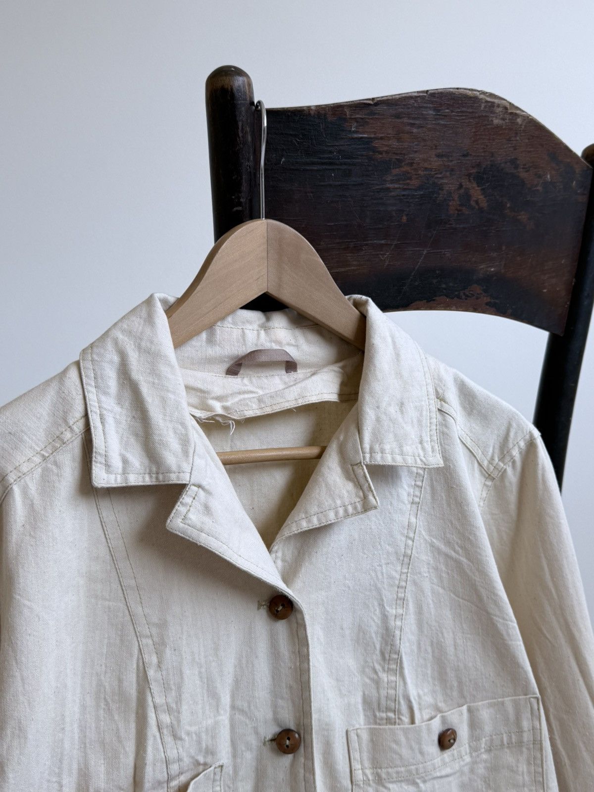 Vetra Vintage 70s French Chore Work Jacket Size US M / EU 48-50 / 2 - 4 Thumbnail