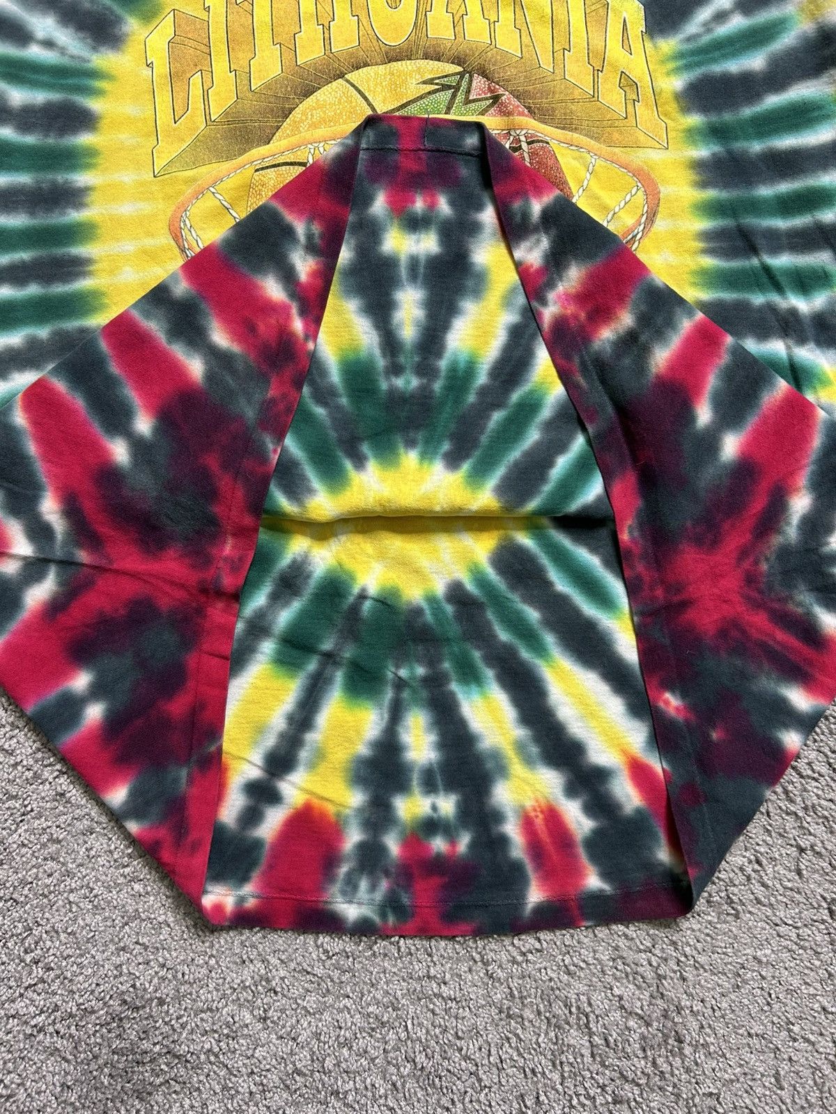 Vintage Vintage 90s Grateful Dead Lithuania Tee Sports USA Anvil Size US XXL / EU 58 / 5 - 4 Thumbnail
