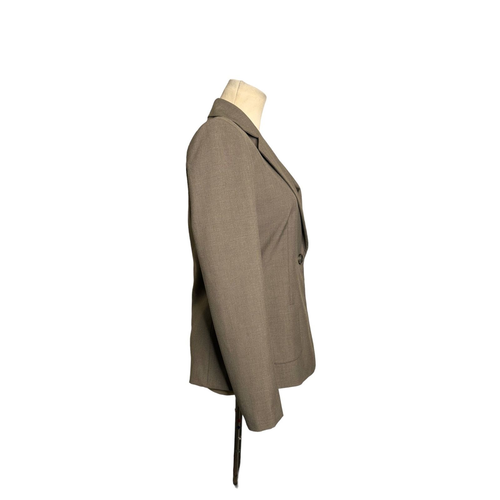 Elie Tahari Tahari brown one button lined blazer size 2 Size XS / US 0-2 / IT 36-38 - 7 Thumbnail