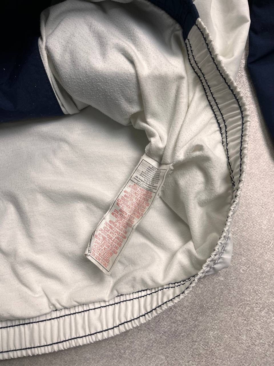 Nike × Vintage Vintage Nike Swoosh Boxy Nylon Olympic Y2K Jacket XL Size US XL / EU 56 / 4 - 7 Thumbnail