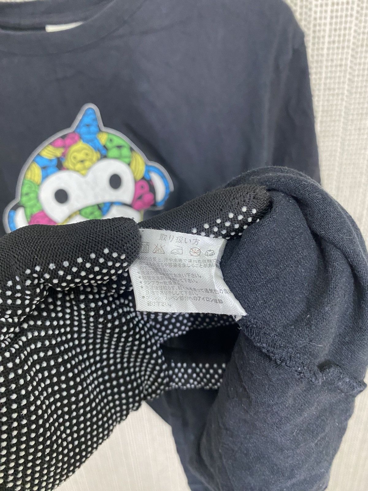 Japanese Brand × Vintage By uittg baby no banana no life tshirt baby milo style sZ L Size US L / EU 52-54 / 3 - 6 Thumbnail