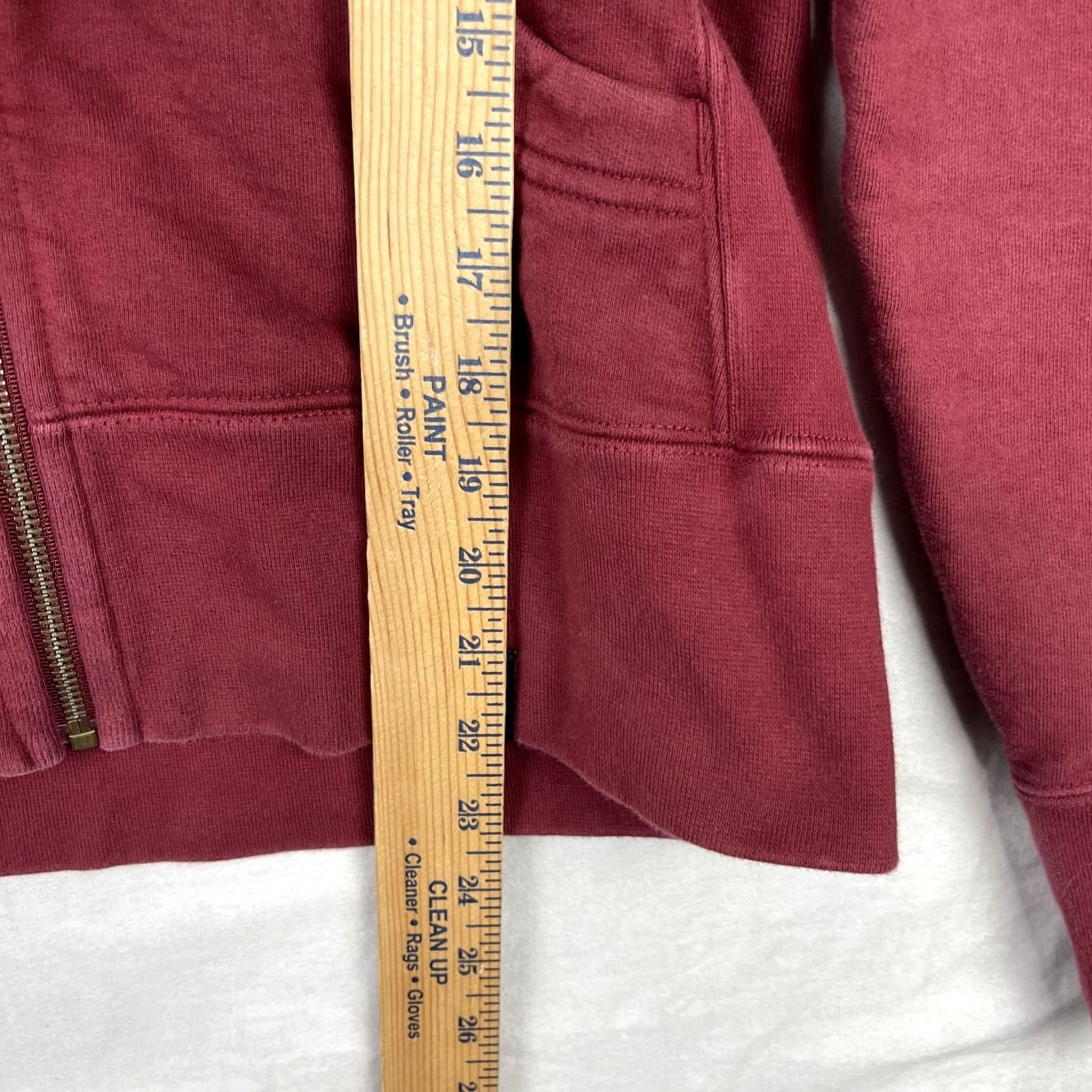 Vintage American Giant Hoodie Womens Small Purple Zip Up Heavyweight Jacket Made In USA Size S / US 4 / IT 40 - 6 Thumbnail