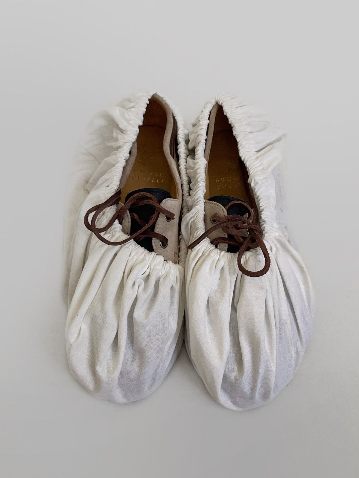 Brunello Cucinelli Brunello Cucinelli leather topsiders shoes Size US 9 / EU 42 - 2 Thumbnail