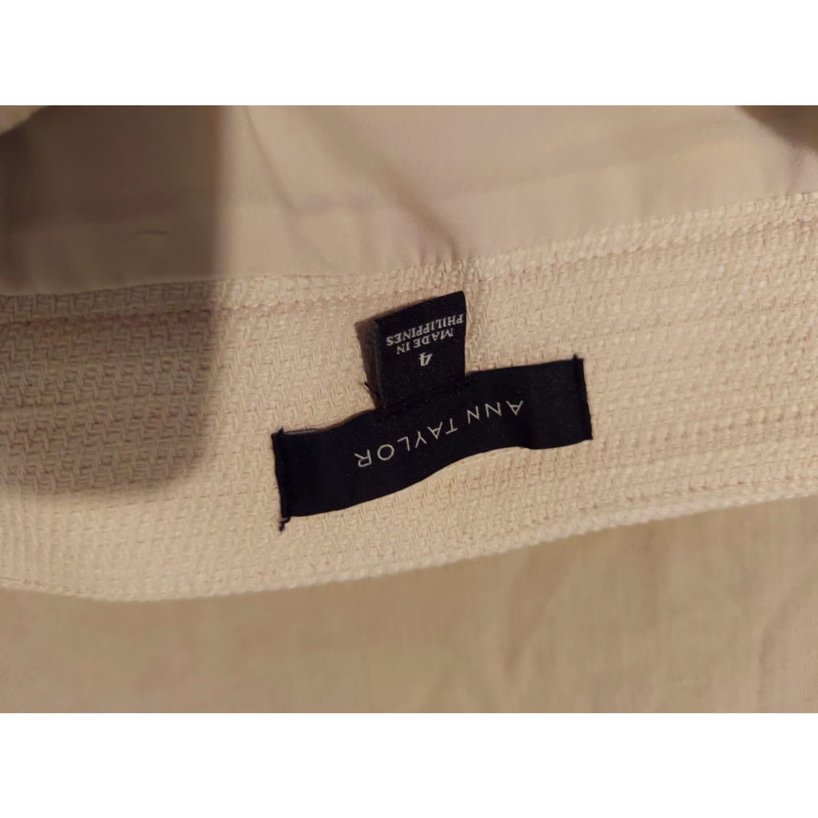 Ann Taylor VINTAGE? No. Size 27" / US 4 / IT 40 - 3 Thumbnail