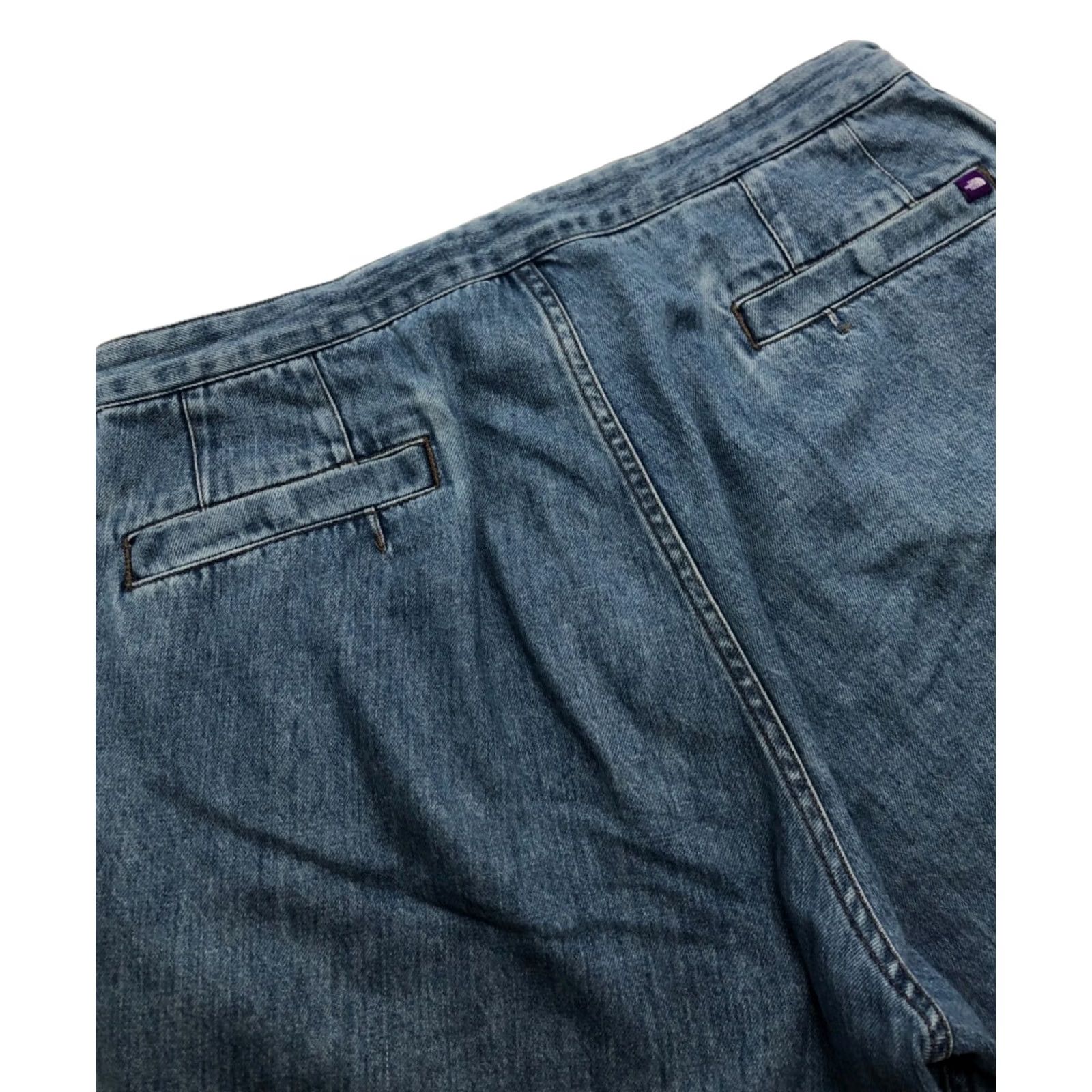 The North Face Purple Label THE NORTH FACE PURPLE LABEL Pants Denim Indigo 25SS Wide Tapered Field Size 36 Size US 36 / EU 52 - 6 Thumbnail