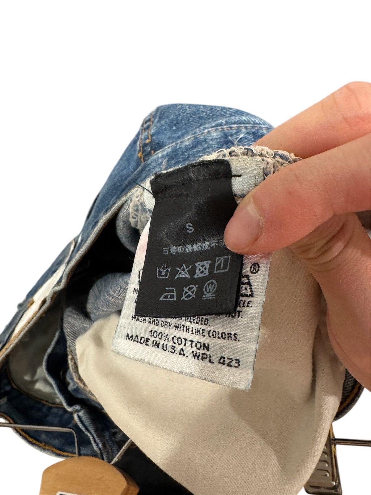 Levi's × Old Park Remade Remake Denim Jeans Size US 30 / EU 46 - 3 Thumbnail