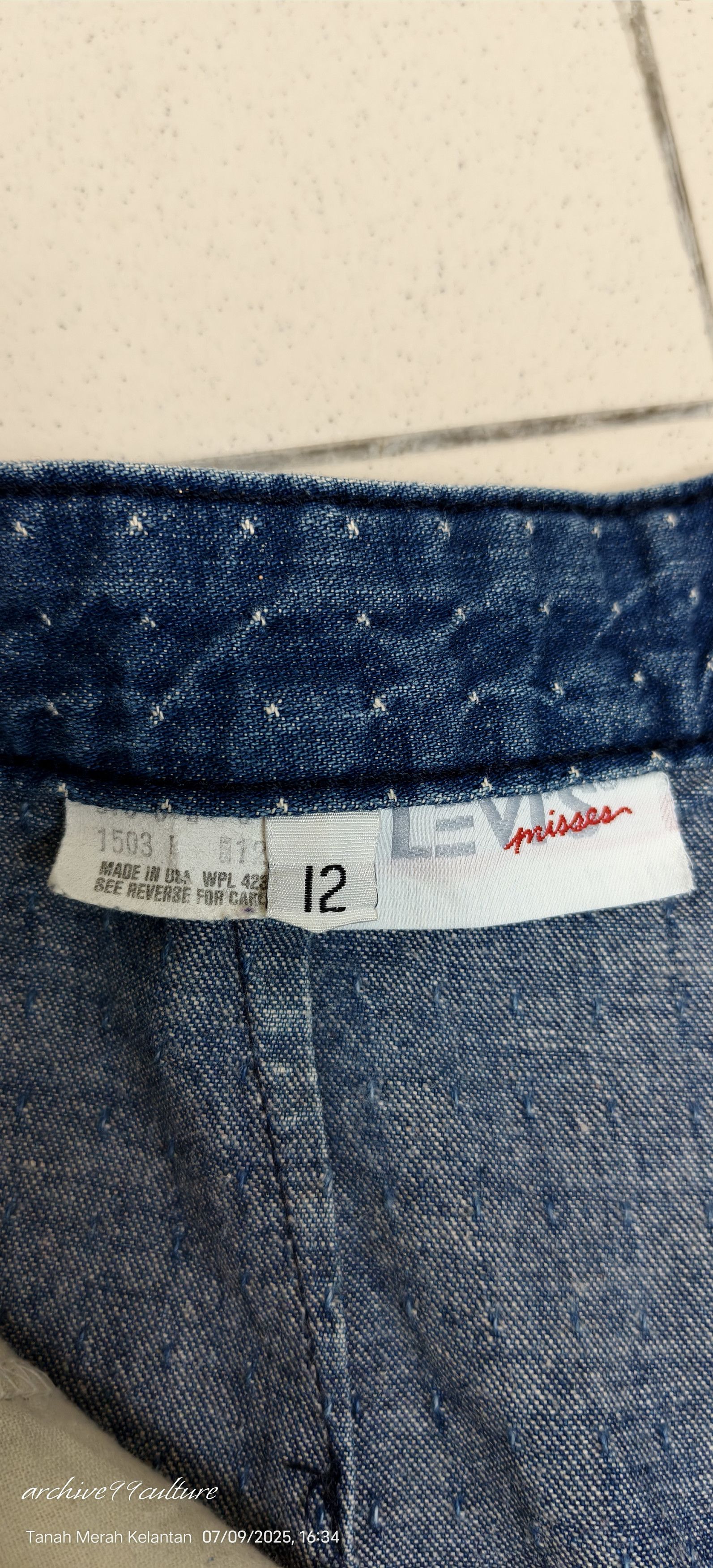 Levi's Vintage 90's Levi's Misses Snow high rise tapered jeans Size 28" / US 6 / IT 42 - 5 Thumbnail