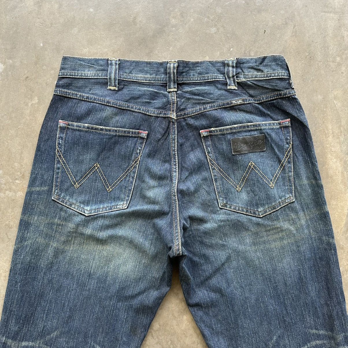 Japanese Brand Vintage Wrangler Distressed Denim Jean Pant W36 Size US 36 / EU 52 - 11 Thumbnail