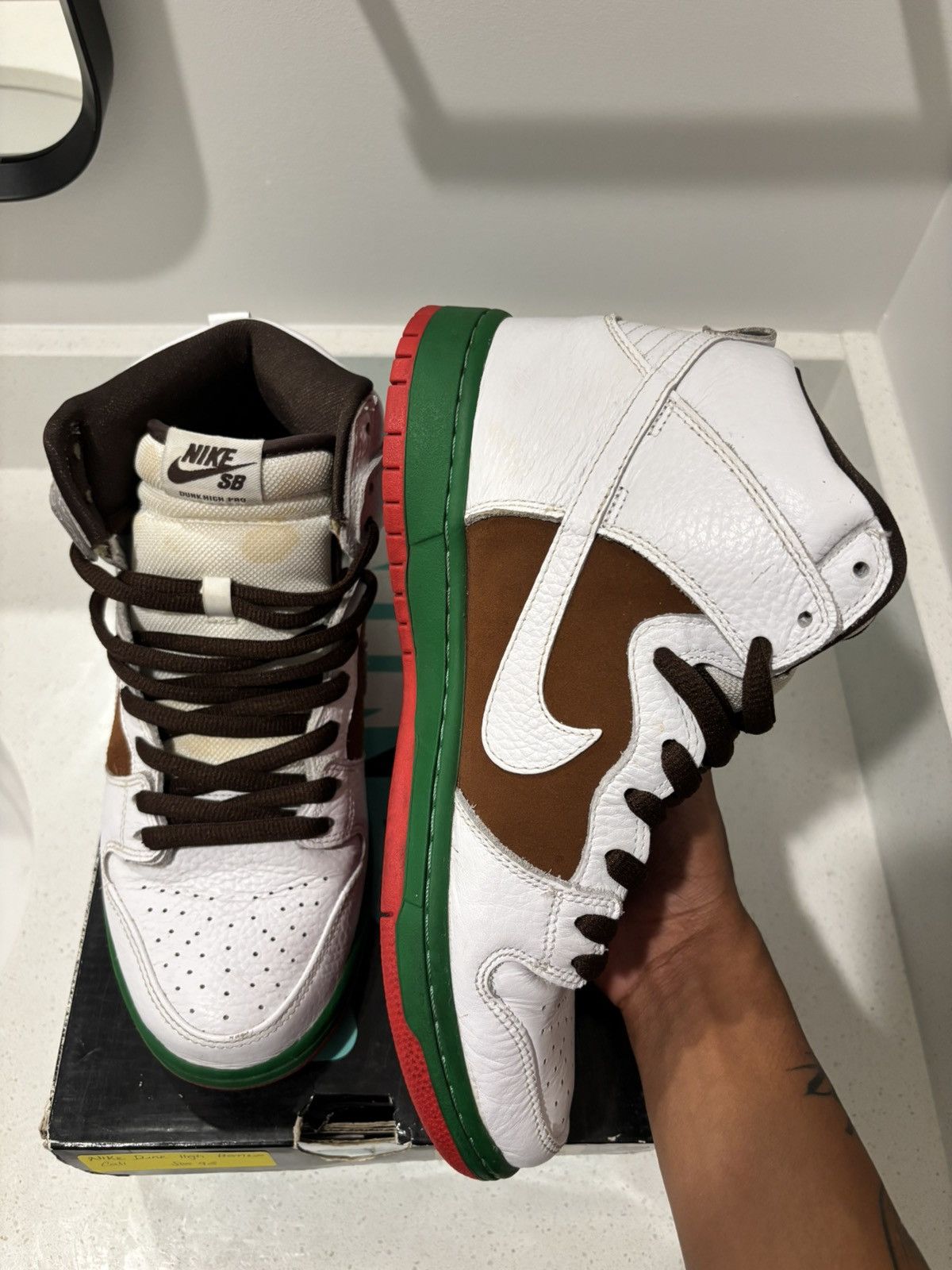 Nike 2014 Nike Dunk High SB Calli Size US 9.5 / EU 42-43 - 3 Thumbnail
