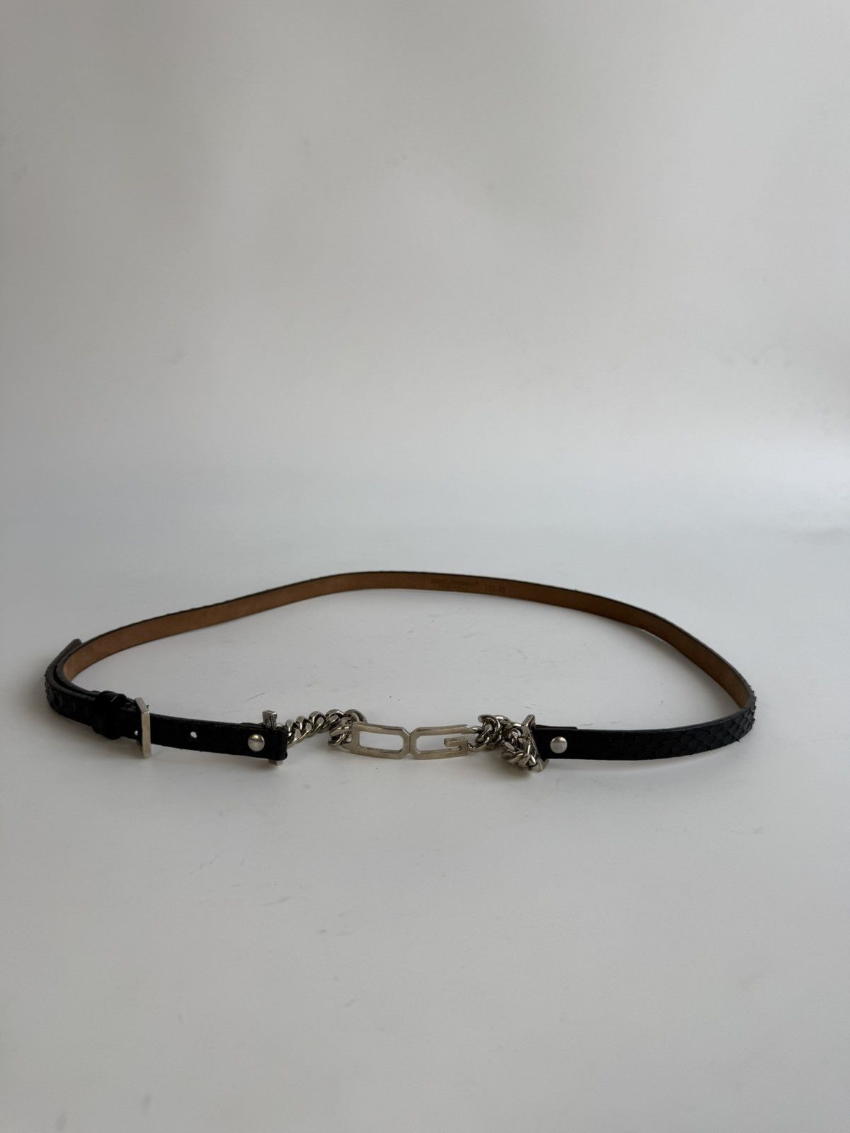 Dolce & Gabbana Dolce & Gabbana archive DG buckle chain belt Size ONE SIZE - 9 Thumbnail