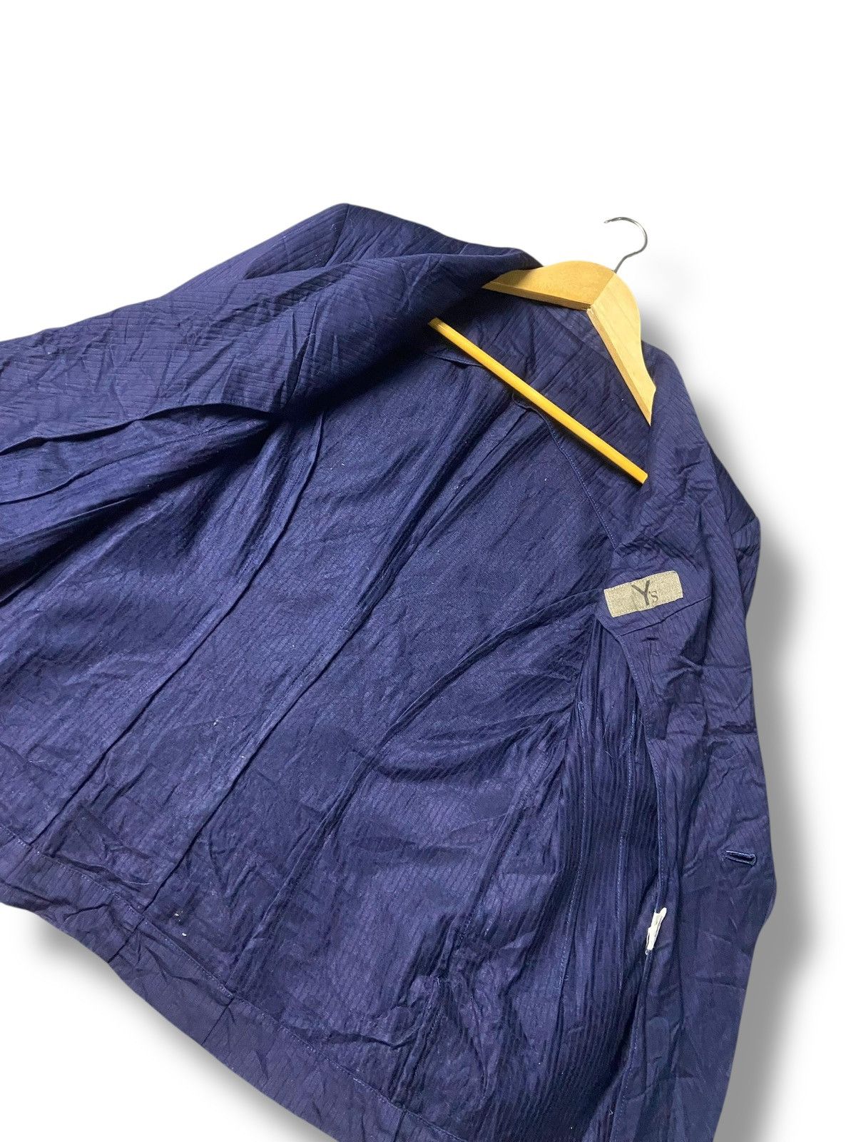 Y's Vintage Y’s Layered Stretch Wrinkle Jacket (150) Size US XXS / EU 40 - 3 Thumbnail
