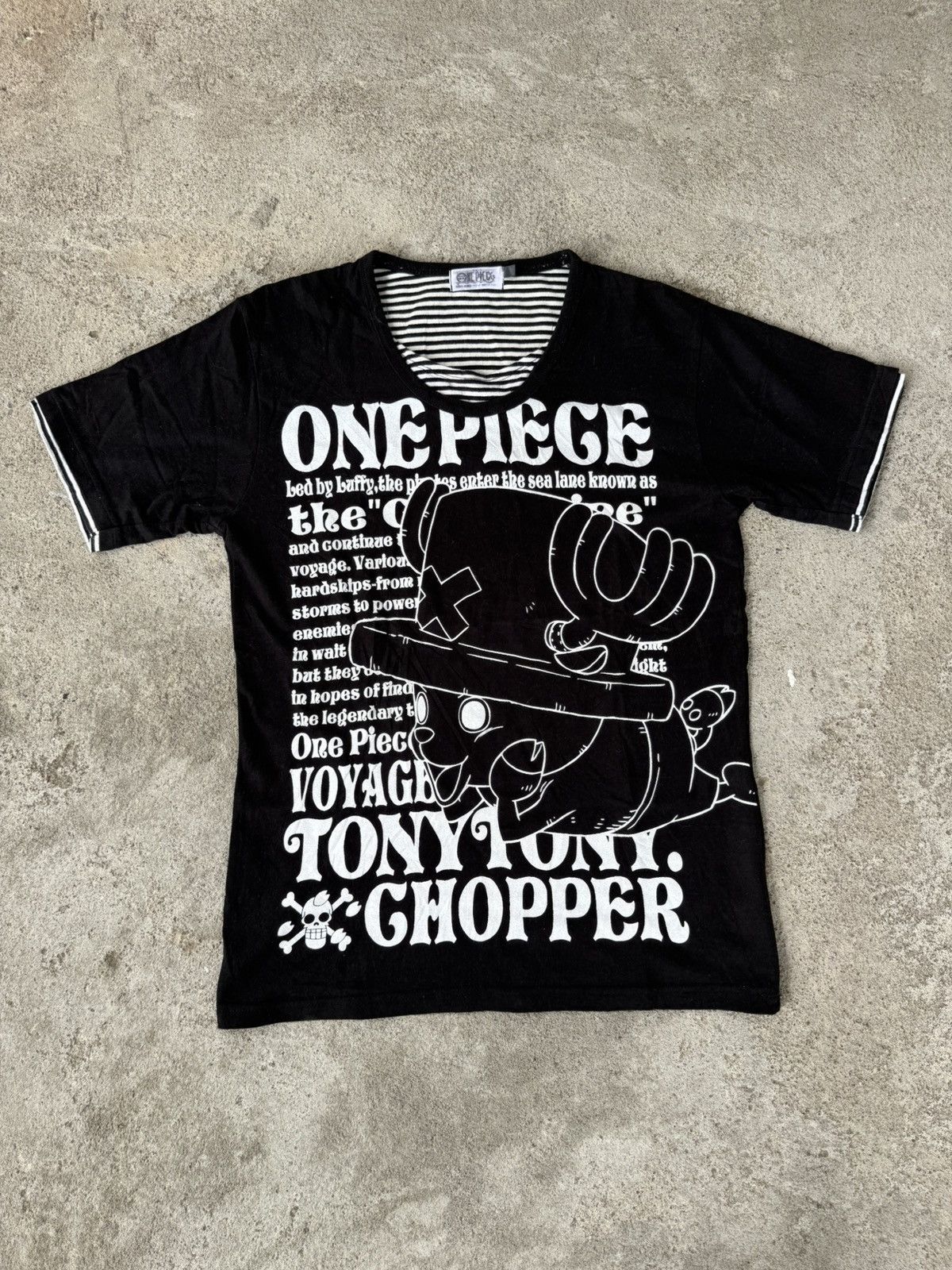 Japanese Brand ONE PIECE TONY CHOPPER DOUBLE LAYER T SHIRT Size US M / EU 48-50 / 2 - 1 Thumbnail