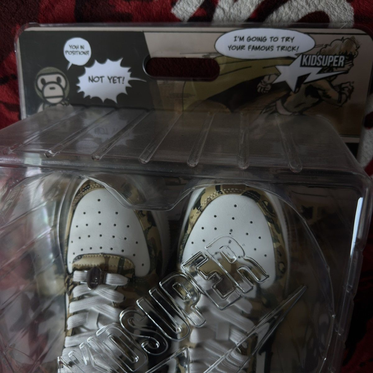 Bape BAPESTA CLOG UK 8.5 KIDSUPER EXCLUSIVE SOLD OUT Size US 8.5 / EU 41-42 - 3 Thumbnail