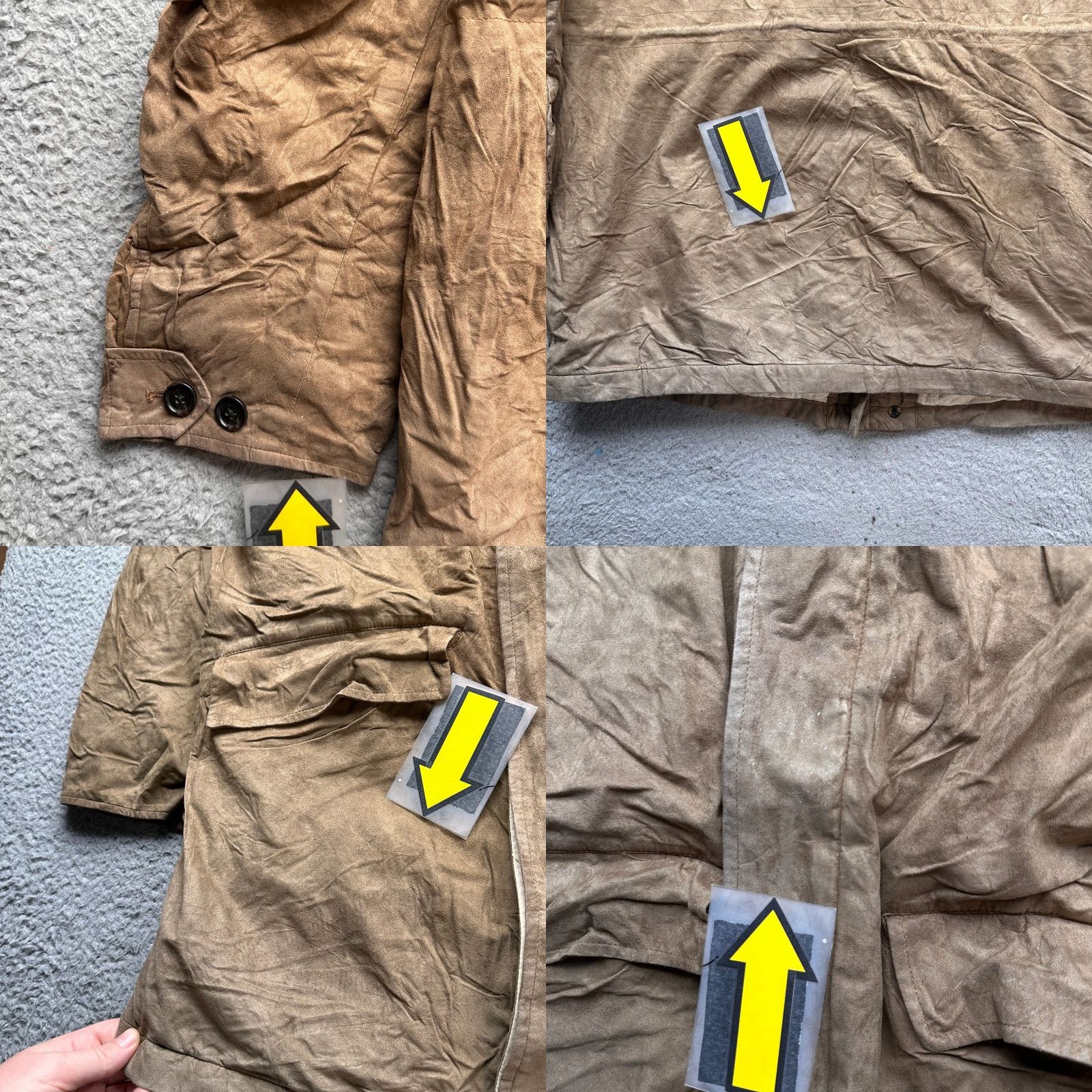 Brooks Brothers Brooks Brothers Car Coat Long Mens Medium Brown Pockets Full Zip Button Coat Size US M / EU 48-50 / 2 - 8 Thumbnail