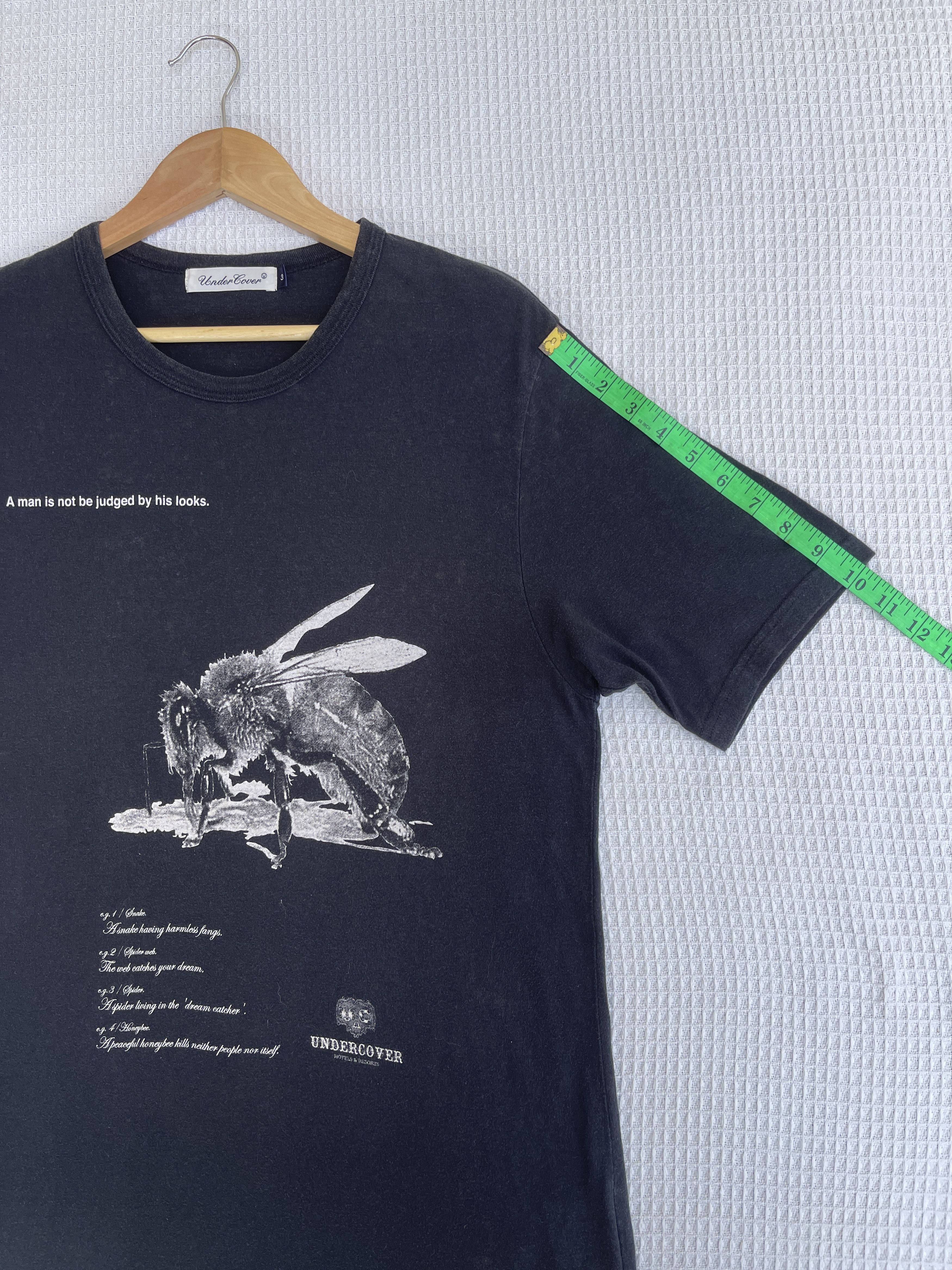 Japanese Brand LastDrop🔥Undercover “A Man is not be judged by his looks”Tee Size US M / EU 48-50 / 2 - 11 Thumbnail