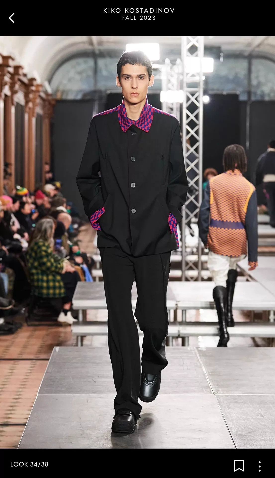 Kiko Kostadinov Kiko Kostadinov Sorelle Knit Paneled Jacket 48 with tags Size US M / EU 48-50 / 2 - 3 Thumbnail