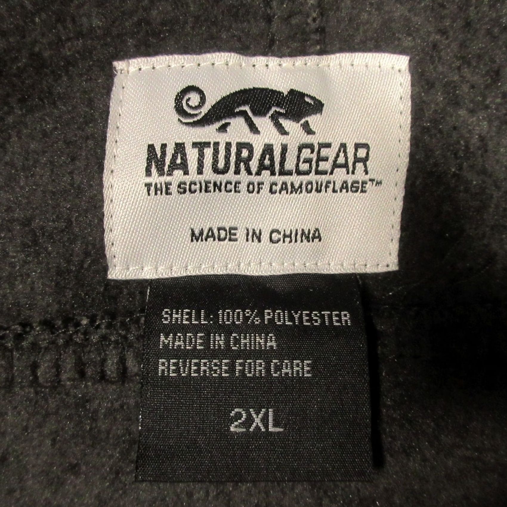 Vintage Natural Gear Fleece Jacket Mens 2XL Gray Full Zip Bomber Jacket Zip Pockets Stand-Up Collar NWT Size US XXL / EU 58 / 5 - 3 Thumbnail